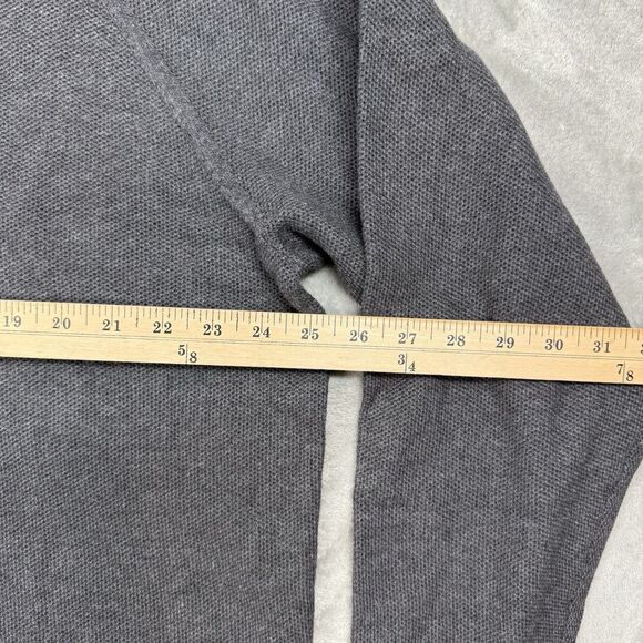 Daniel Cremieux Sweater Men’s 2XL Gray Solid Supima Cotton Crew Neck Tight Knit - Picture 7 of 7